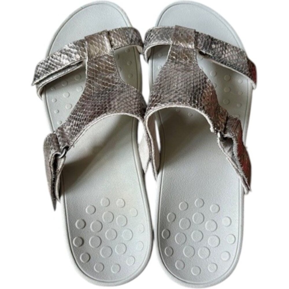 Vionic Vegan Pacific Ellie Snake Slides Adjustabl… - image 5